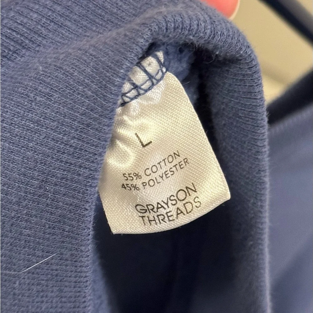 Grayson Threads Blue Florence Italy Graphic Sweatshirt - Picture 3 of 3